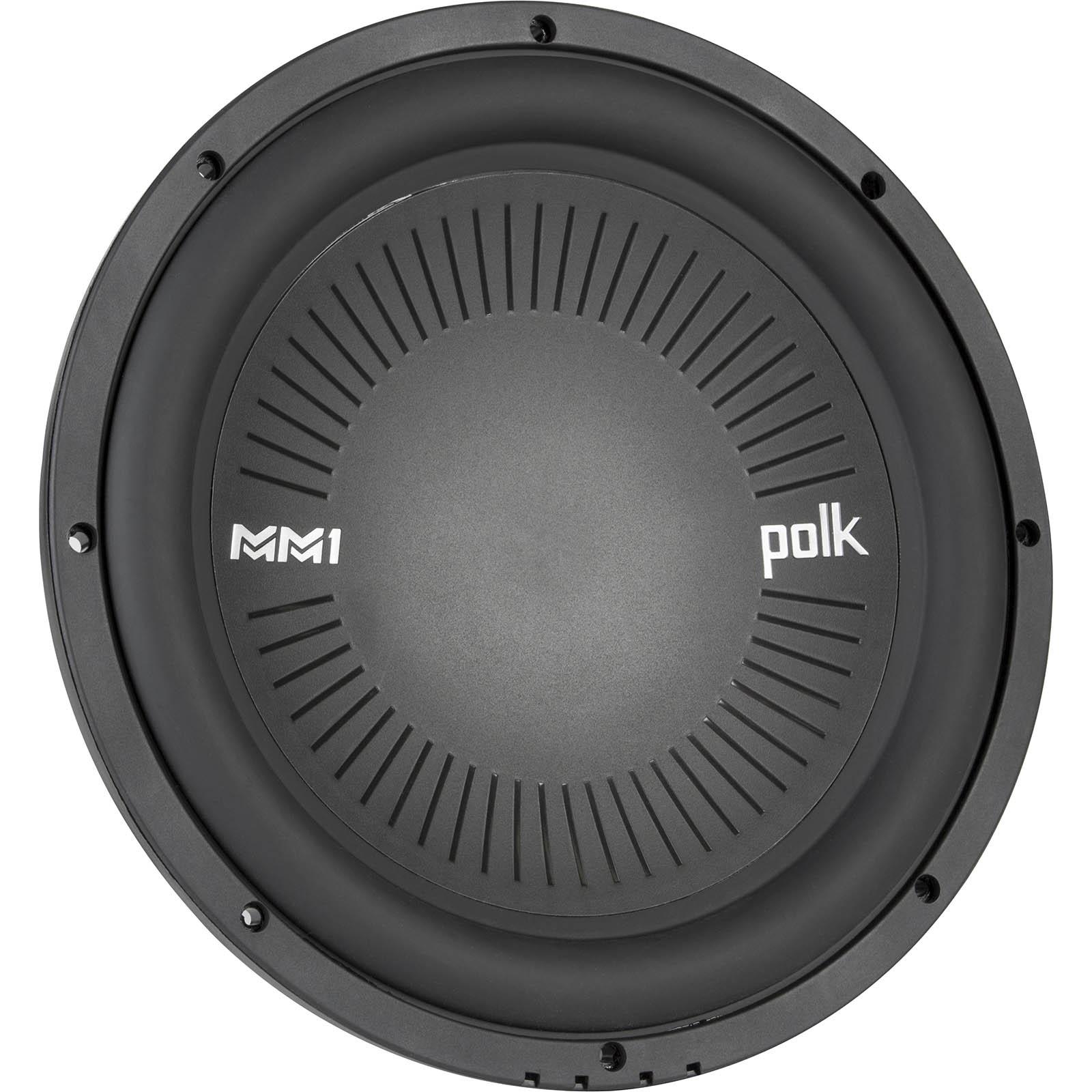 Polk Audio MM1042 DVC 10” Dual Voice Coil Subwoofer with Ultra Marine  Certification